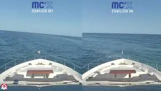Quick Gyro Stabiliser in action on Astondoa 76 GLX