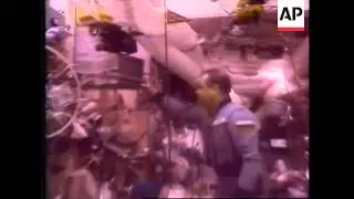 SPACE: MIR SPACE STATION: ASTRONAUT NORMAN THAGARD