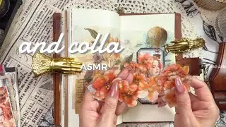 【ASMR】オレンジ/一緒に悩んでください...journaling/collage