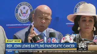 Rep. John Lewis battling pancreatic cancer