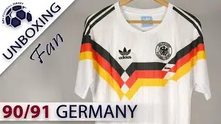 Germany Home Retro Jersey 90/91 (Kitgg) Fan Version Unboxing Review