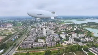Chinese AS700 airship makes first demonstration flight