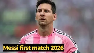 Messi Full Highlights vs Alianza Lima | Inter Miami vs Alianza Lima pre-season friendly match 2026