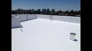 Vertex Paint's COOL ROOF / WATER PROOFING paint for Roofs.