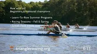 Triangle Rowing Club - 2023 Theatre Ad