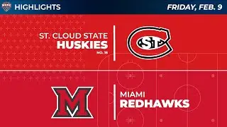 2-9-24 St. Cloud State at Miami Highlights