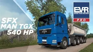 Euro truck simulator 2 SFX M.A.N TGX 540 Euro5 Engine Voice Records