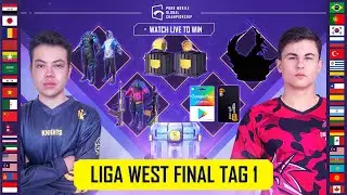 [DE] PMGC 2021 League West | Finals Day 1 | PUBG MOBILE Global Championship