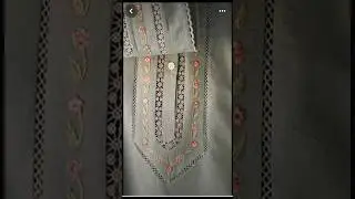 New center lace neck design 🥰😍