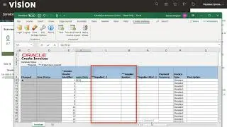Payables | Create an Invoice in a Spreadsheet
