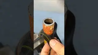 Practical plumbing tips and tricks! Great metod to make a rubber gasket yourself #diy #plumbing