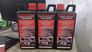 Proses pengerjaan aplikasi waterproof asphalt emulsion anti rembes dan bocor pada dak atap cor