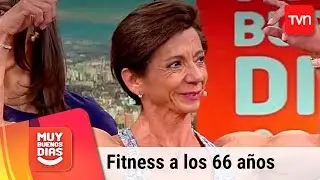 Mujer fitness de 66 años sorprende con su tonificado cuerpo | Muy buenos días | Buenos días a todos