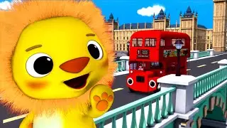 Wheels On The Bus in London | 🚌Wheels on the BUS Songs! 🚌 Nursery Rhymes for Kids