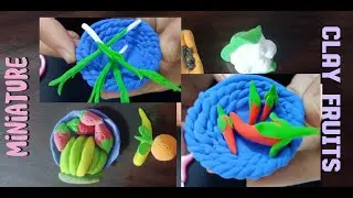 CUTE CLAY CHILLI AND WHITE ONION DIYs YOU CAN MAKE YOURSELF - clay fruits and vegetables