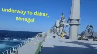 Vessel underway