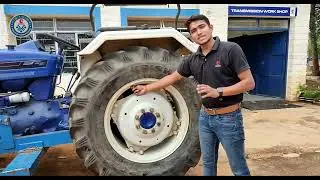 TRACTOR TYRE MA PANI KAISE BHARE |WATER BLASTING|