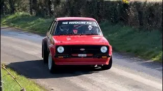 Circuit of Ireland Rally 2024 Action and Mistakes