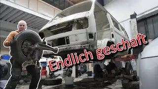 Operation gelungen, Patient Tot. Das Fahrwerk hatte keine Chance.