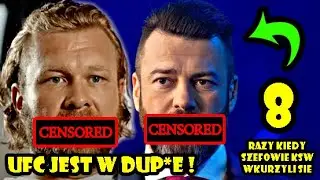 8 RAZY KIEDY SZEFOWIE KSW WKURZYLI SIĘ | MMAPUNCH
