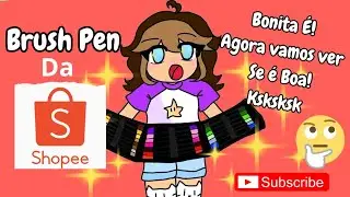 TESTANDO BRUSH PEN DA SHOPEE😱💥SERÁ QUE SÃO BOAS?😰|@Vivy4rts 