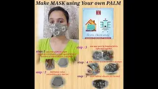 ONGC Make a Mask Contest-Nidhi Kunal Dabhi,Ongc Cambay , #ONGC#MakeaMASK#ONGCfamily#StayHomeIndia