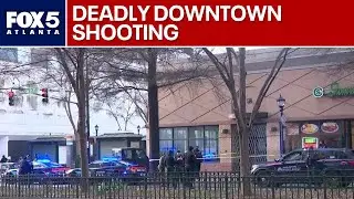Gunman arrested after shooting woman in downtown Atlanta