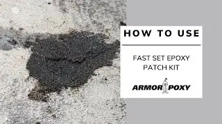 How To Use Fast Set Epoxy Patch Kit