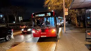(Diversion due to road closure at Du Cane Road) E200 MMC (LJ16EXR) on Route 70 to South Kensington