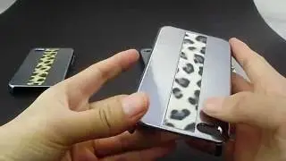 iPhone 4S Leopard Electroplating Hard Case Wholesale