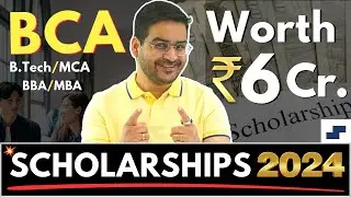 💥Scholarships Worth 6 Crores 🤩 Sunstone Scholarship 2024 Upto 100%! Apply Now! #BCA #Scholarships