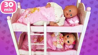 Spielspa&szlig; mit Baby Born. Baby Annabell und Baby Alive spielen zusammen. 4 Folgen am St&uuml;ck