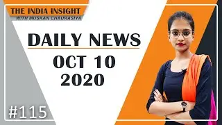 Daily News #115 Bihar Election 2020 | National Day of Taiwan | WB | J&K | IPL 2020