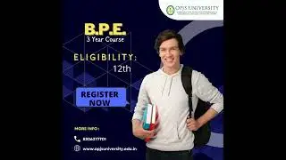BPE Course Complete Details - 3 Year Course || Register Now at  8306377703