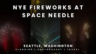 NYE FIREWORKS DISPLAY AT THE SPACE NEEDLE