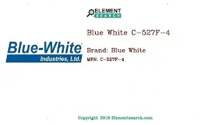 Blue White C-527F-4