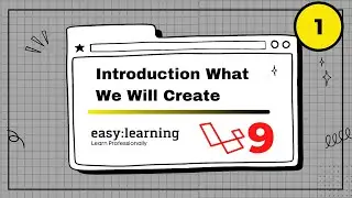 Laravel 9 Project #1 | Introduction What We will Create