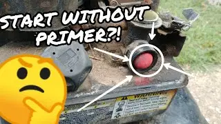 Easily Start a Lawn Mower with a Broken Primer Button (Simplest, Fastest Method)