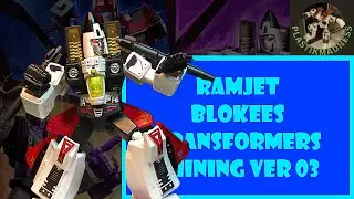 RAMJET - BLOKEES TRANSFORMERS SHINING Ver 03 #transformers #blokees #modelkit