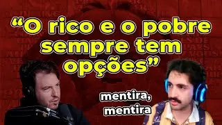 PRIMO RICO MOSTRA A DIFERENÇA ENTRE O RICO E O POBRE