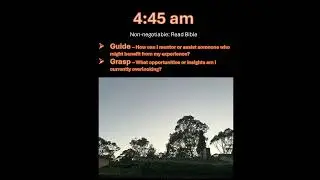 Morning Routing - 83 - Words of Wisdom - Guide Grasp