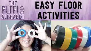 TAPE Activities for Kids Cheap and Easy