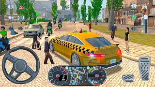 Super Taxi Simulator 2025: Mercedes-AMG GT Limousine job Taxi Driving - car game android gameplay