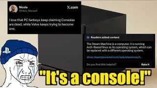 PlayStation fanboy CRASHES OUT for DAYS over Steam Machine