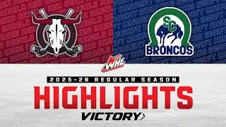 Red Deer Rebels at Swift Current Broncos 10/22 | WHL Highlights 2025-26
