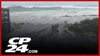 Hurricane Lee downgraded to a post tropical cyclone