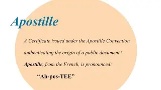 Full 2 hour workshop on Apostilles, Authentications and Certified Translations for Notary Business
