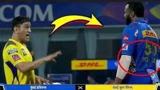 MS dhoni angry on pollard then play 🔥50*(20) vs Mumbai Indians |#cricket#msdhoni#viral#new