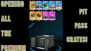 Opening ALL the Crates in the Premium Pit Pass! F1 Clash 2023