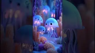 Under the sea with the cutest glowing jellies! ✨🪼@glowflick5